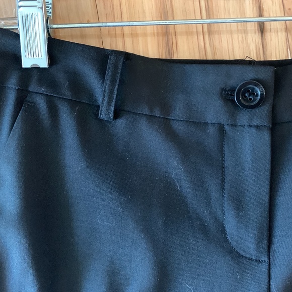 NWT LAUNDRY Tailored Straight Leg Blk Pants (4) - Picture 4 of 7
